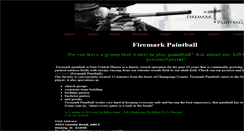 Desktop Screenshot of firemarkpaintball.com